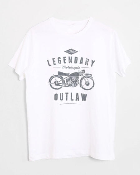 Legendary Outlaw Half Sleeve T-Shirt