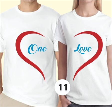 One Love Half Sleeve T-Shirt