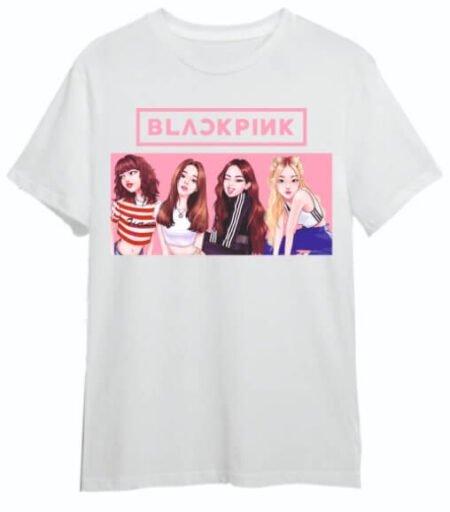 Blackpink Print 1 White T-shirt